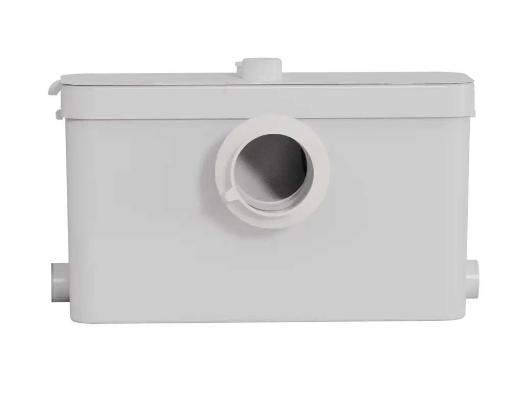 HOMAC550-1 Macerator Sanitary Pump with powerful stainless steel cutting blades for efficient wastewater disposal