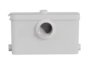 HOMAC550-1 Macerator Sanitary Pump with powerful stainless steel cutting blades for efficient wastewater disposal